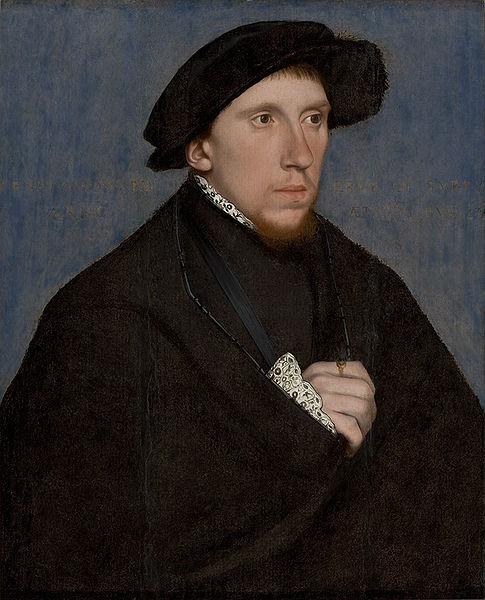 HOLBEIN, Hans the Younger The Poet Henry Howard oil painting picture